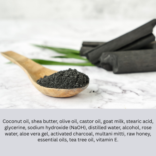 Charcoal Soap – Deep Clean, Pure Glow | Natural Detox Face & Body Bar