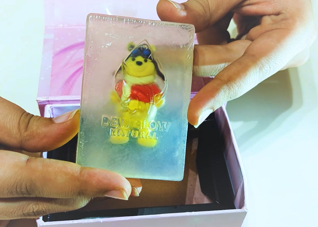 Kids Gentle Soap – Moisturizing & Safe for Delicate Skin with Aloe Vera, Vitamin E & Fun Toy Inside