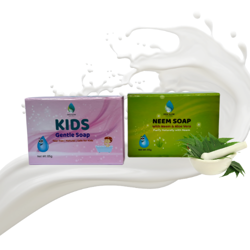 Mommy & Me Bundle- 1 Kids Toy Soap +Neem Soap 1 Kids toy soap + Ubtan Soap 1 Kids toy soap + charcoal soap